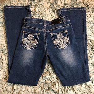 Wired heart kids jeans